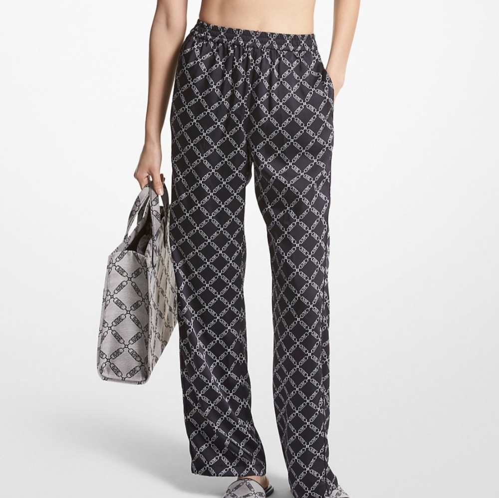 Michael Kors Logo Print Pant